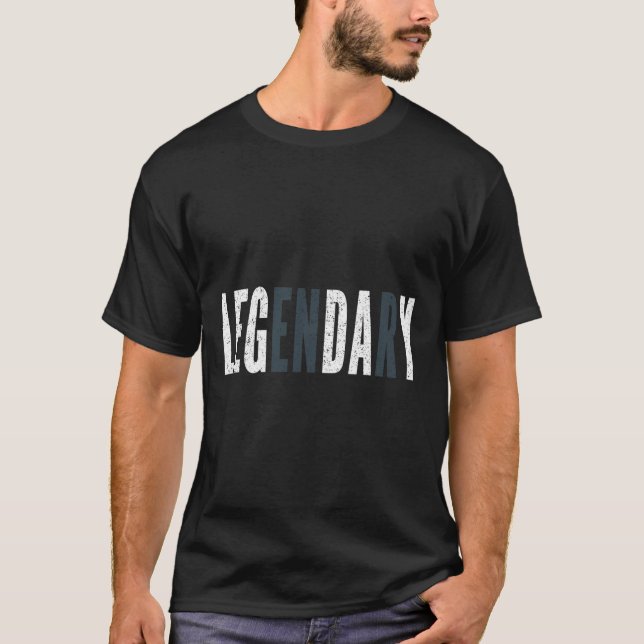 Legendary Leg Day - Leg Day At The Gym  T-Shirt (Front)