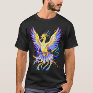 Legendary Lightning Phoenix T-Shirt Design
