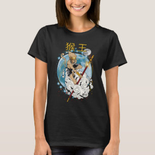Legendary Monkey King Women Black T-Shirt
