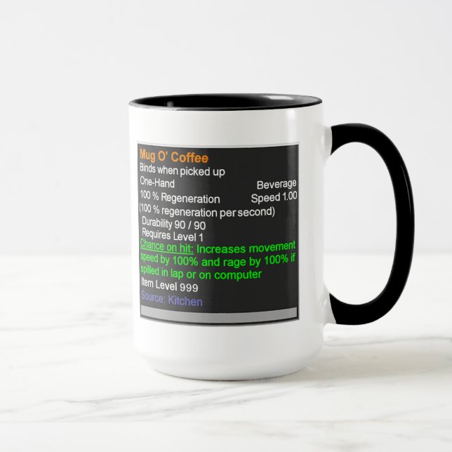 Legendary Mug O' Coffee (Right)