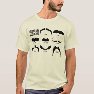 Legendary Mustache T Shirt