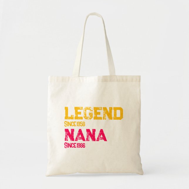 Legendary Nana Vintage Tote Bag (Front)