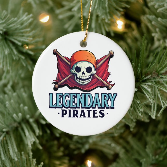 Legendary Pirates Ceramic Ornament (Tree)