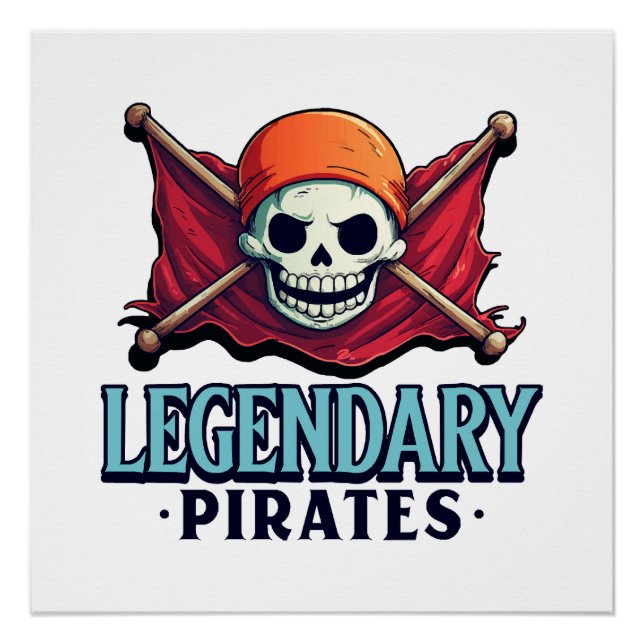 Legendary Pirates Poster (Front)