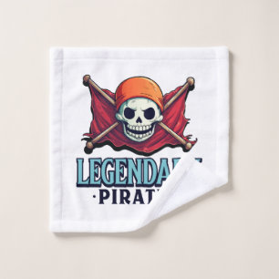 Legendary Pirates Wash Cloth
