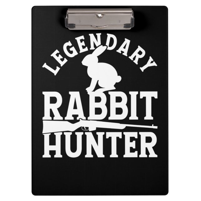 Legendary Rabbit Hunter Clipboard (Front)