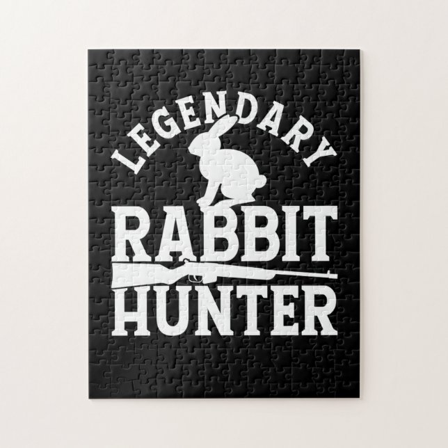 Legendary Rabbit Hunter Jigsaw Puzzle (Vertical)