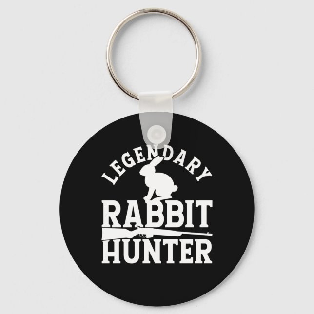 Legendary Rabbit Hunter Key Ring (Front)