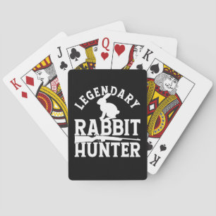 Legendary Rabbit Hunter Playing Cards