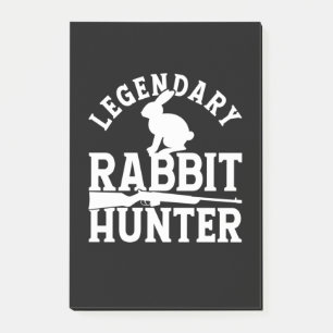Legendary Rabbit Hunter Post-it Notes