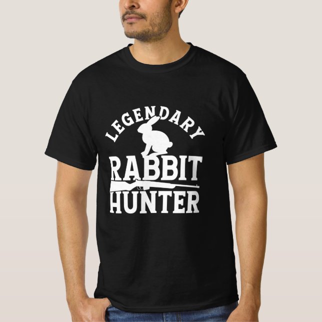 Legendary Rabbit Hunter T-Shirt (Front)
