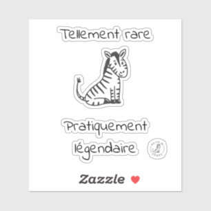 Legendary rare sticker