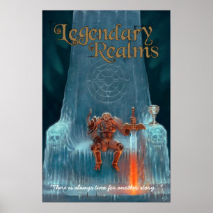 Legendary Realms - Beyond the World's Spine Poster