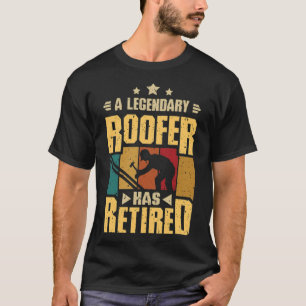 Legendary Roofer colourful pirate animal truck boy T-Shirt