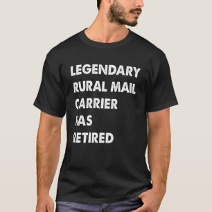 Legendary Rural Mail Carrier Has Retired T-Shirt