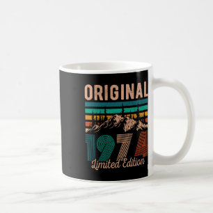 Legendary Since 1974 Birthday Hiking Mountains Vin Coffee Mug