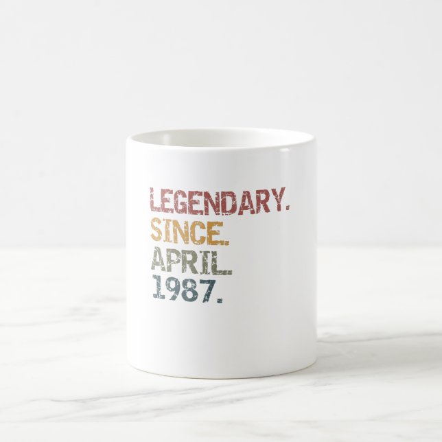 Legendary since April 1987 Coffee Mug (Center)