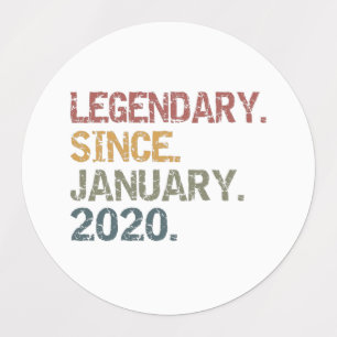 Legendary since January 2020