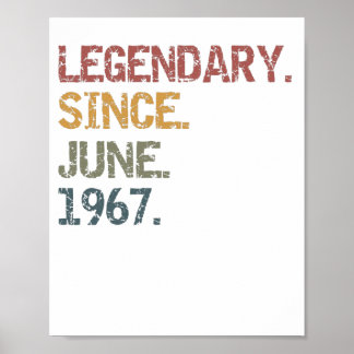 Legendary  since June 1967 Poster