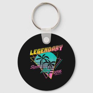 Legendary Since May 2016 Key Ring
