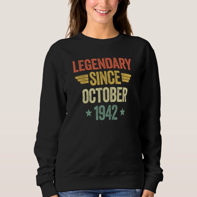 Legendary Since October 1942 Sweatshirt (Front)