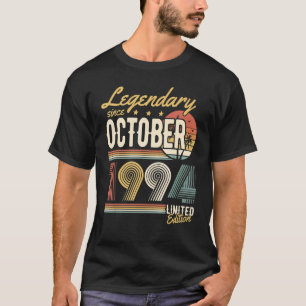 Legendary Since October 1994 u2013 Happy Birthday  T-Shirt