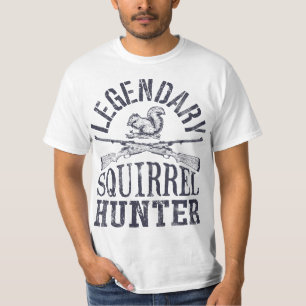 Legendary Squirrel Hunter Hunting Funny Vintage Gi T-Shirt