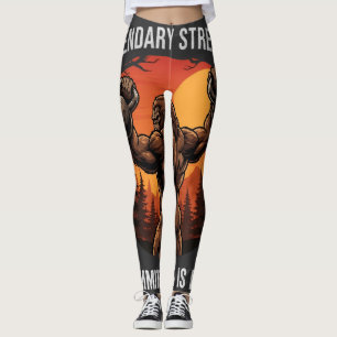 Legendary Strength Commitment Is Real   Gym Life Leggings