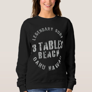 Legendary Surf Three Tables Beach  Circle Stamp Sweatshirt