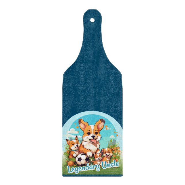 Legendary Uncle Cutting Board (Front)