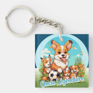 Legendary Uncle Key Ring