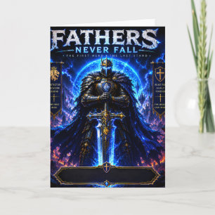 Legendary Warrior Father Card