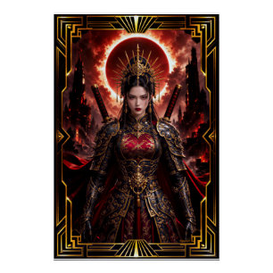 Legendary Warrior Tomoe Hoshino - Ashikaga-No-Kuni Poster
