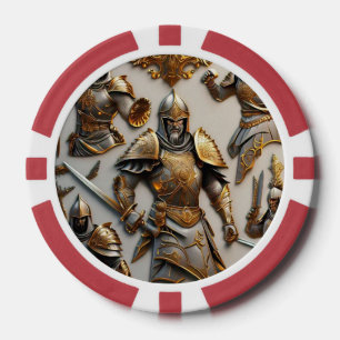 "Legendary Warriors" Poker Chips