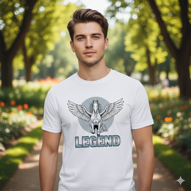 Legendary Winged Horse T-Shirt – Power & Freedom (Creator Uploaded)