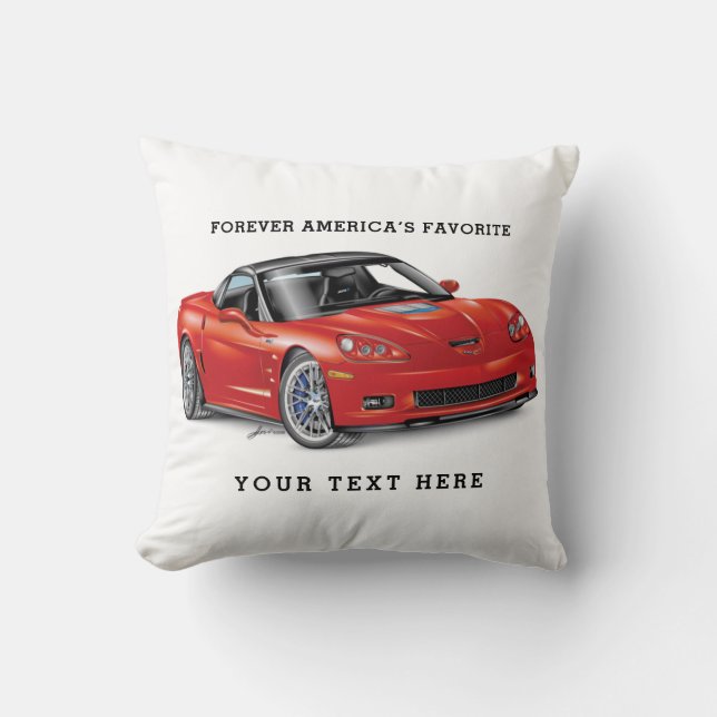 LEGENDARY Z-R-ONE AUTOMOBILE ART CUSHION (Front)