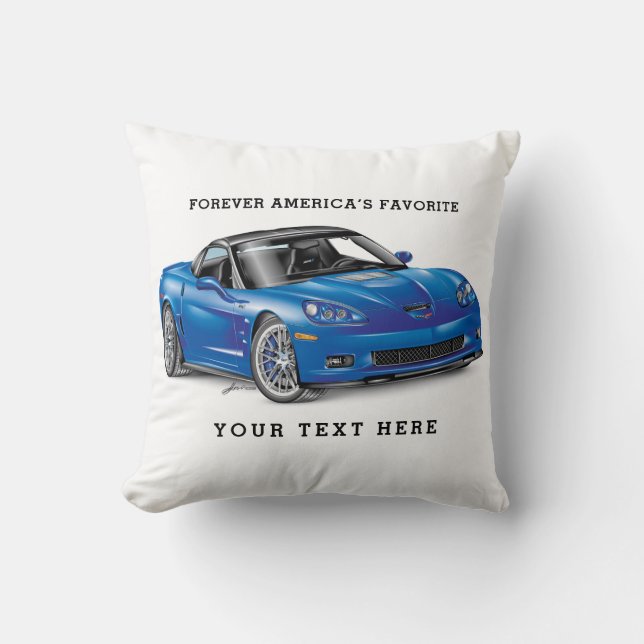 LEGENDARY Z-R-ONE AUTOMOBILE ART CUSHION (Front)