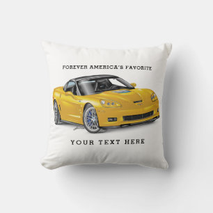 LEGENDARY Z-R-ONE AUTOMOBILE ART CUSHION