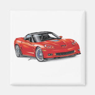 LEGENDARY Z-R-ONE AUTOMOBILE ART MAGNET