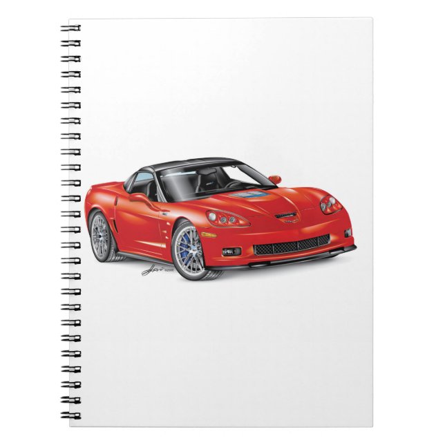 LEGENDARY Z-R-ONE AUTOMOBILE ART NOTEBOOK (Front)