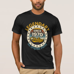 Legenday Since 1970 Vintage T-Shirt