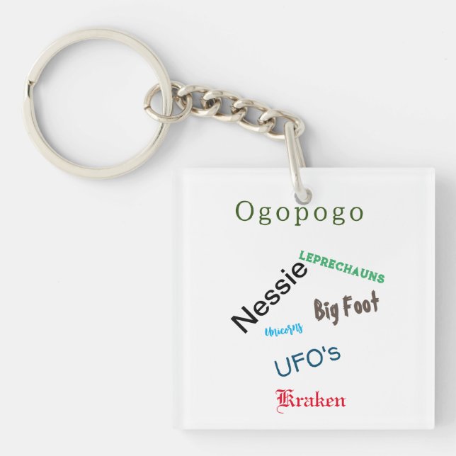 Legends Acrylic Keychain (Front)