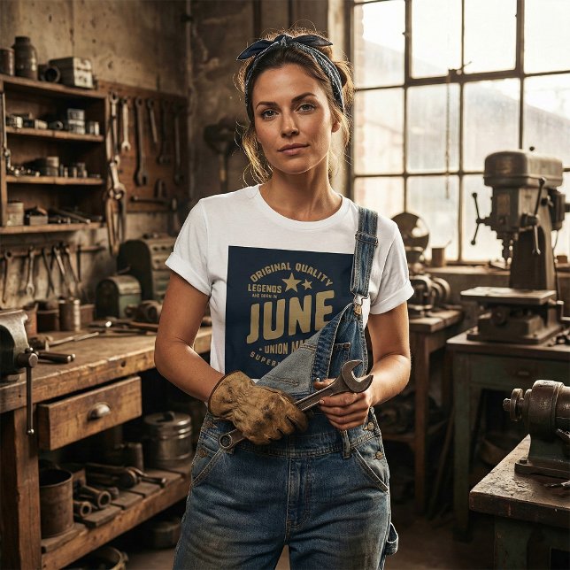 Legends Are Born in June Original Quality T-Shirt (Creator Uploaded)