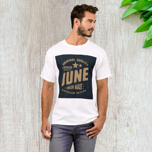 Legends Are Born in June Original Quality T-Shirt