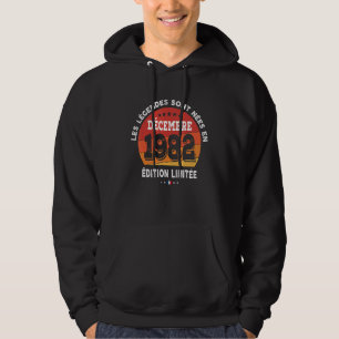 Legends Born In December 1982 40th Birthday 40 Yea Hoodie