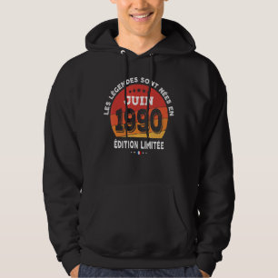 Legends Born In June 1990 32th Birthday 32 Years O Hoodie