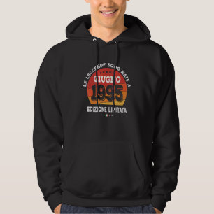Legends Born In June 1995 27th Birthday 27 Years O Hoodie