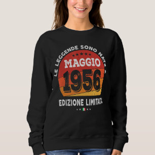 Legends Born In May 1956 66th Birthday 66 Years Ol Sweatshirt