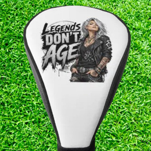  Legends Don’t Age, Edgy Golf Head Cover (Creator Uploaded)