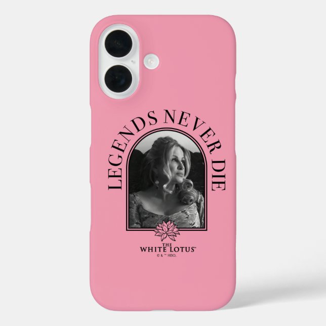 Legends Never Die - The White Lotus Case-Mate iPhone Case (Back)